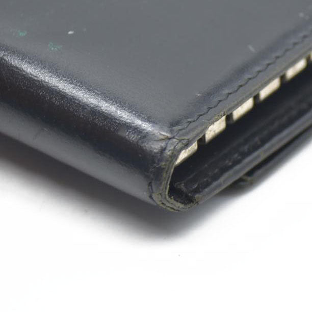 AUCTION $390 Pasha de Cartier Leather 6 Ring Key Case Black