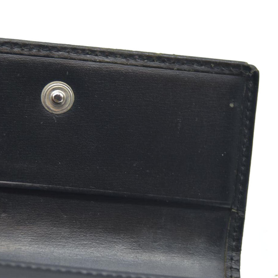 AUCTION $390 Pasha de Cartier Leather 6 Ring Key Case Black