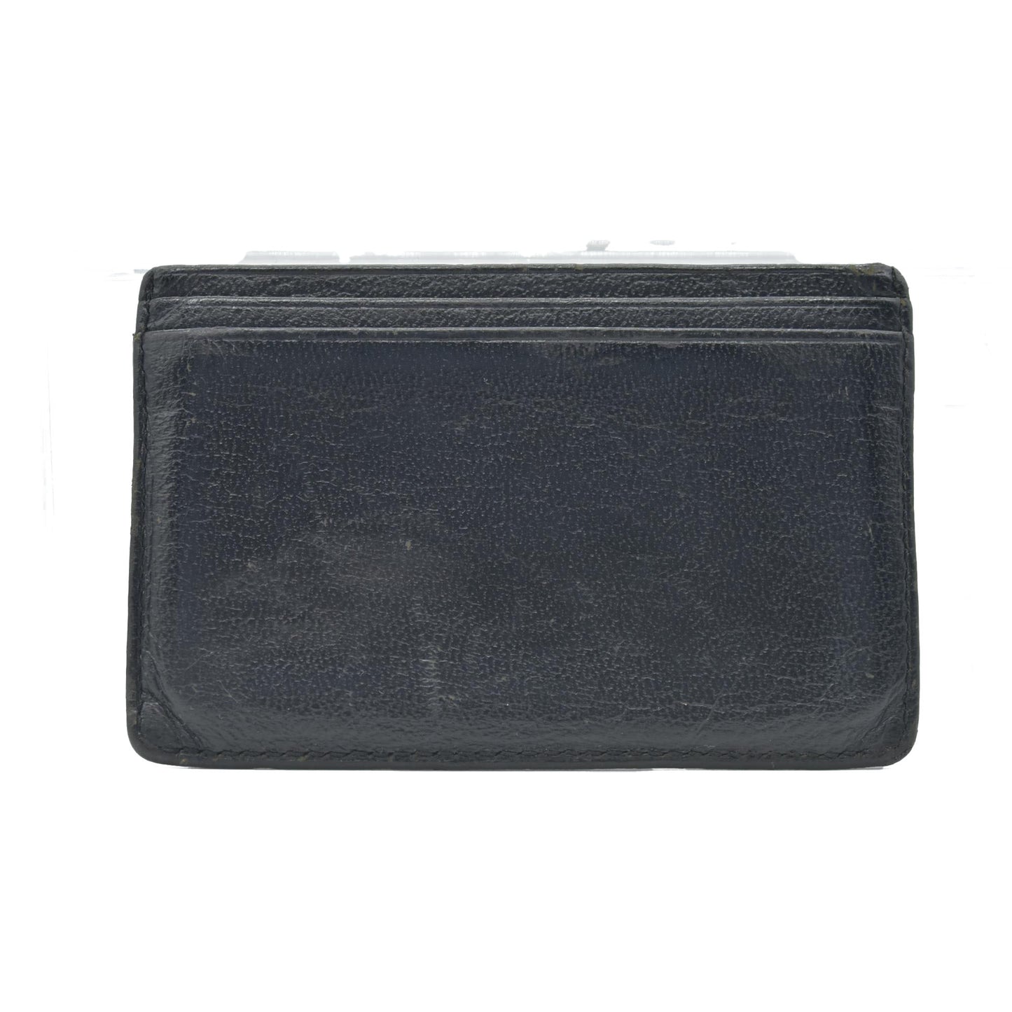 Chanel Goatskin CC Card Holder Black CONSIGNMENT