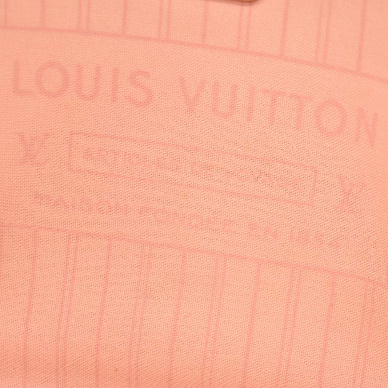 Louis Vuitton  Damier Azur Neo Neverfull MM Rose Ballerine RFID