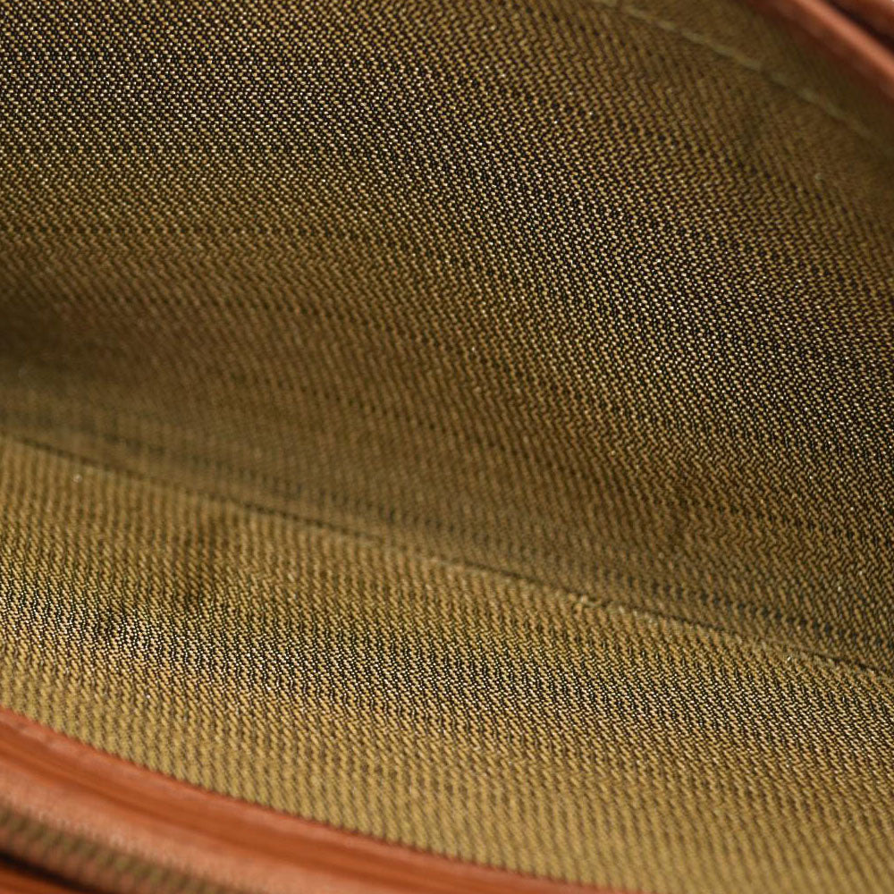FENDI Vintage Long Wallet Leather Brown