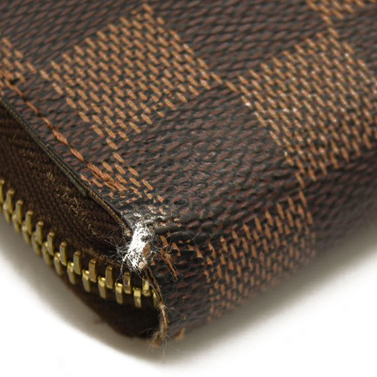 Louis Vuitton  Damier Ebene Zippy Wallet CA2079