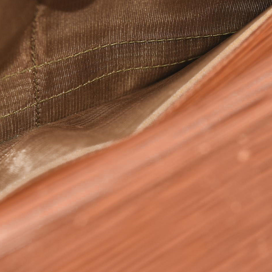 FENDI Vintage Long Wallet Leather Brown