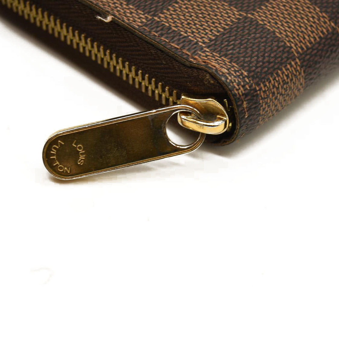 Louis Vuitton  Damier Ebene Zippy Wallet CA2079
