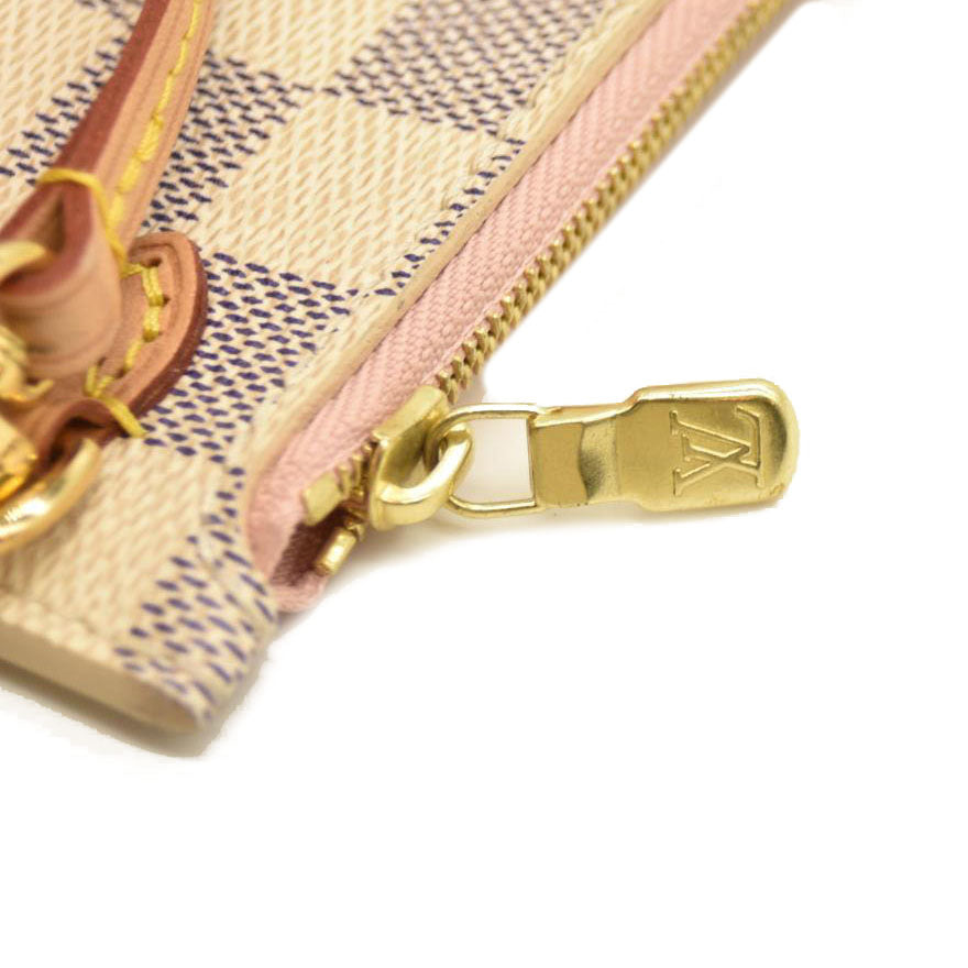 Louis Vuitton  Damier Azur Neo Neverfull MM Rose Ballerine RFID