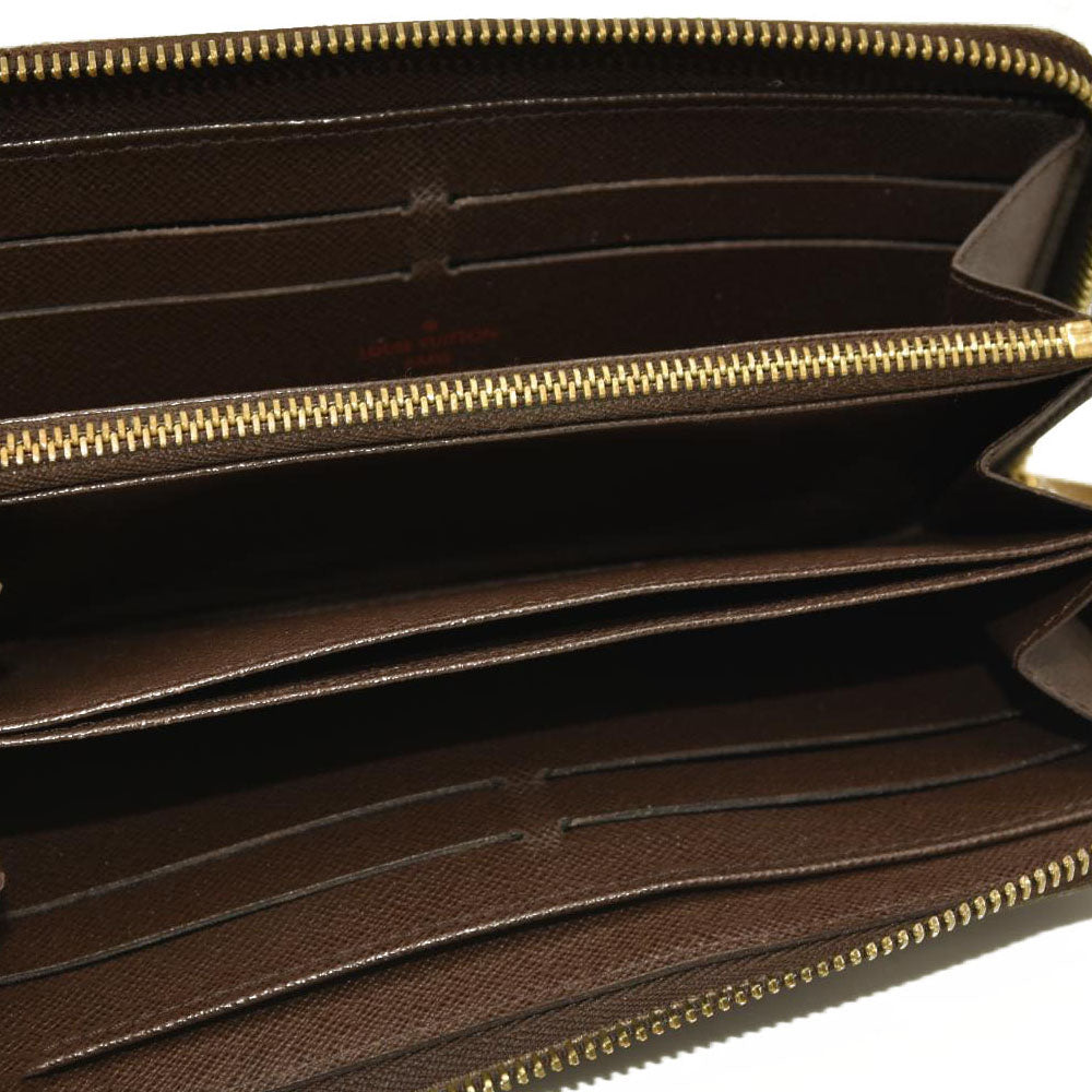 Louis Vuitton  Damier Ebene Zippy Wallet CA2079