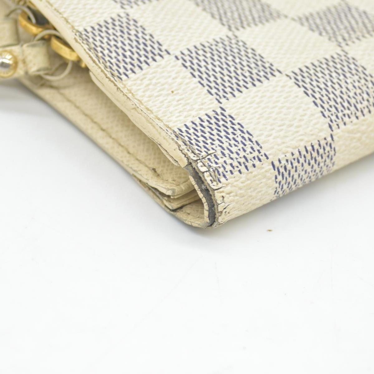 $745 Louis Vuitton Damier Azur Insolite Wallet CONSIGNMENT