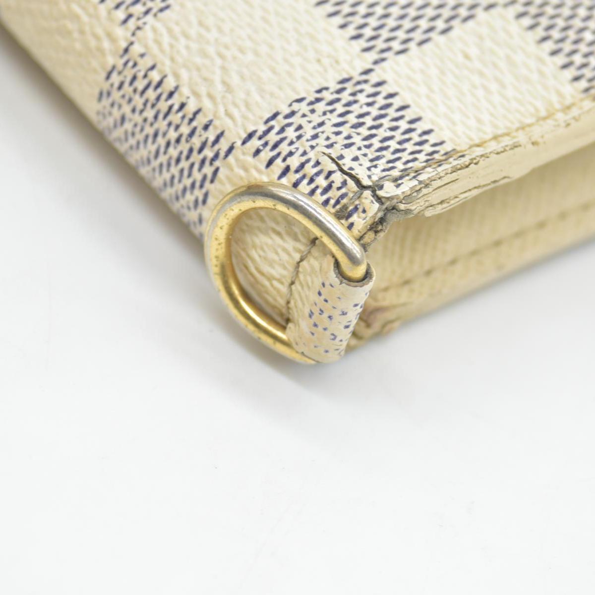 $745 Louis Vuitton Damier Azur Insolite Wallet CONSIGNMENT