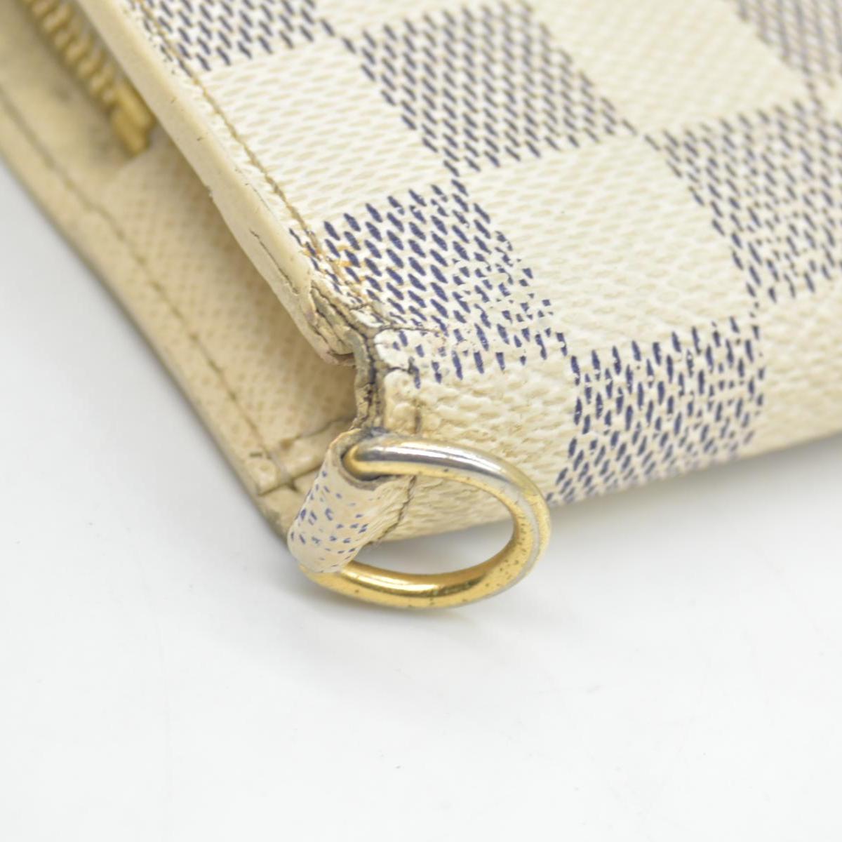 $745 Louis Vuitton Damier Azur Insolite Wallet CONSIGNMENT