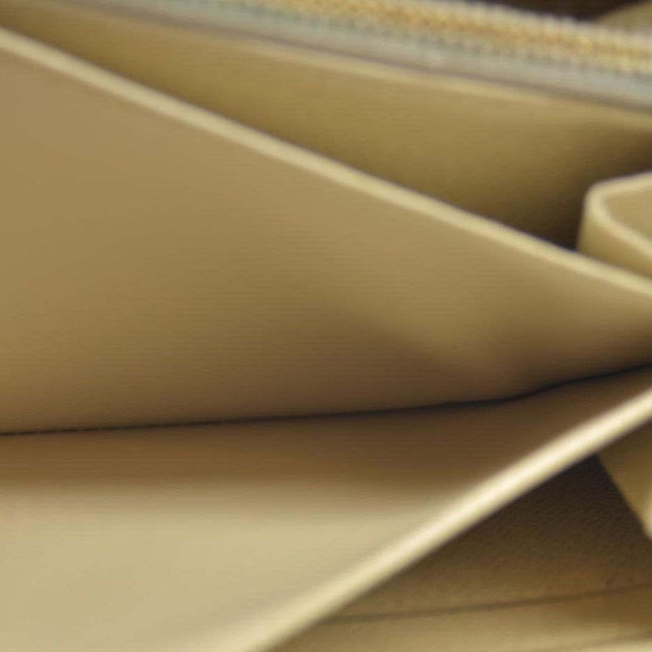 AUCTION $915 Louis Vuitton Damier Azur Zippy Zip Around Long Wallet Purse White CA1172