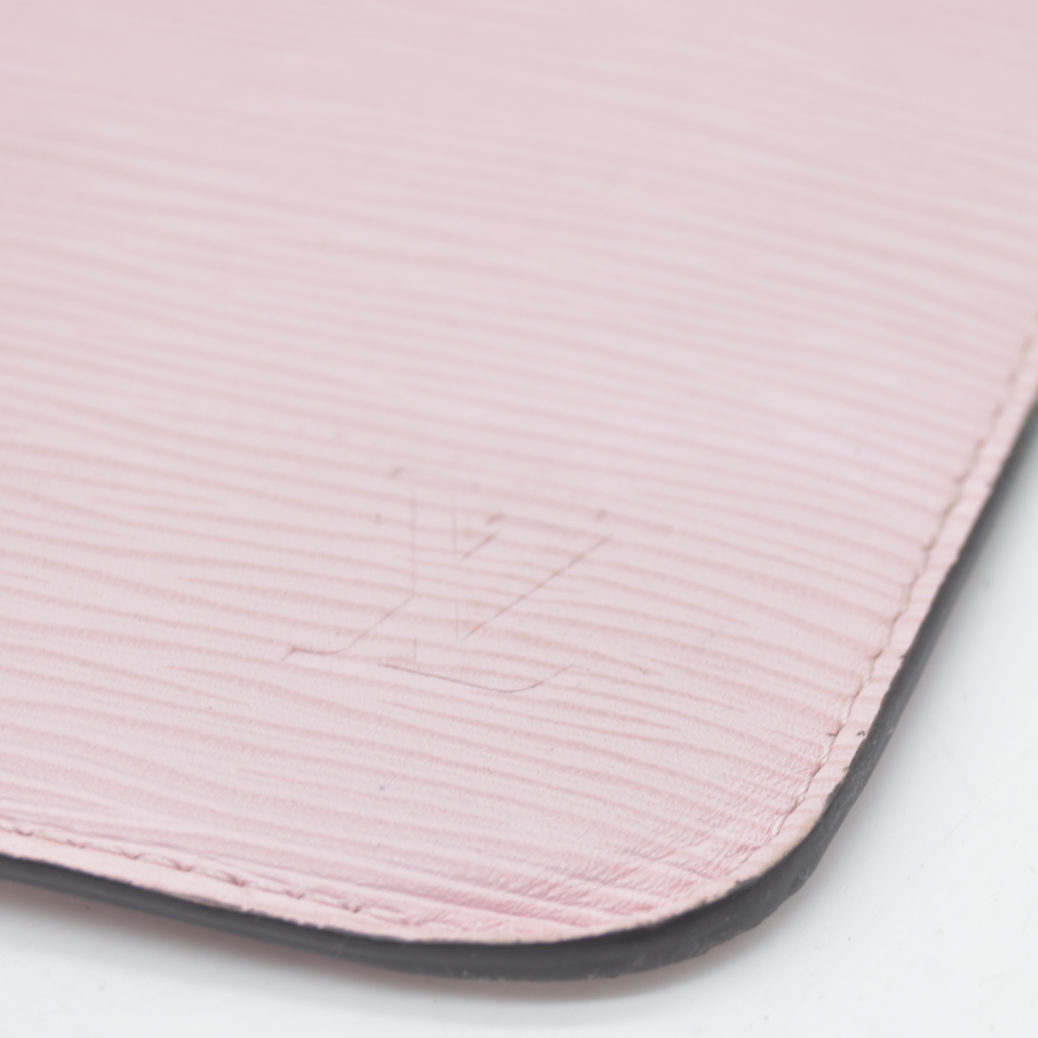 Louis Vuitton Epi Neverfull Pouch Rose Ballerine 2011