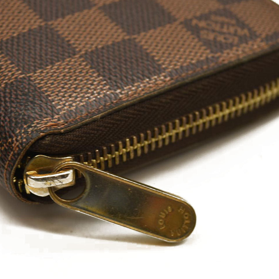 Louis Vuitton  Damier Ebene Zippy Wallet CA0120