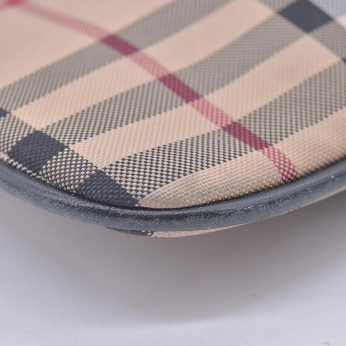 Burberry Horseferry Check Peyton Crossbody Clutch Bag Black CONSIGNMENT