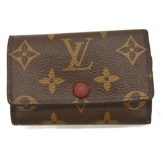 LOUIS VUITTON Monogram 6 Key Multicles Holder Fuchsia SP2105