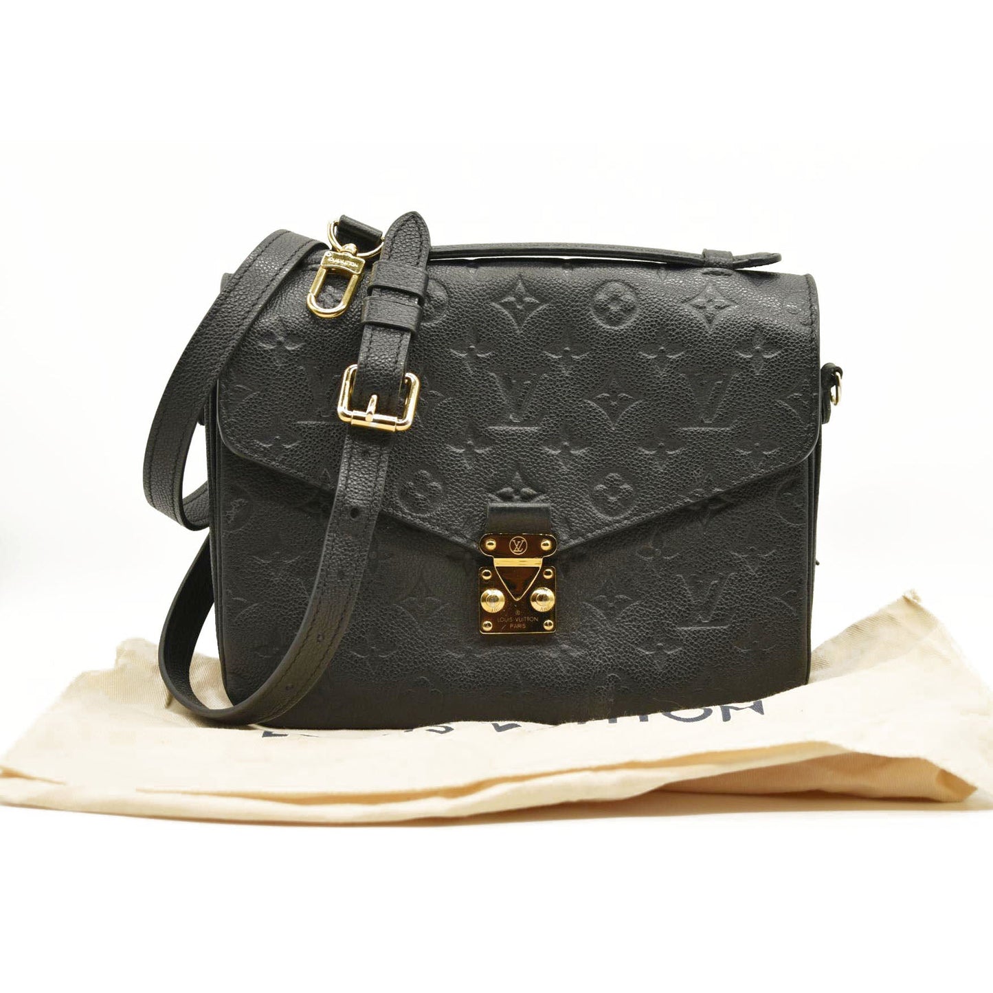 LOUIS VUITTON Empreinte Pochette Metis Black