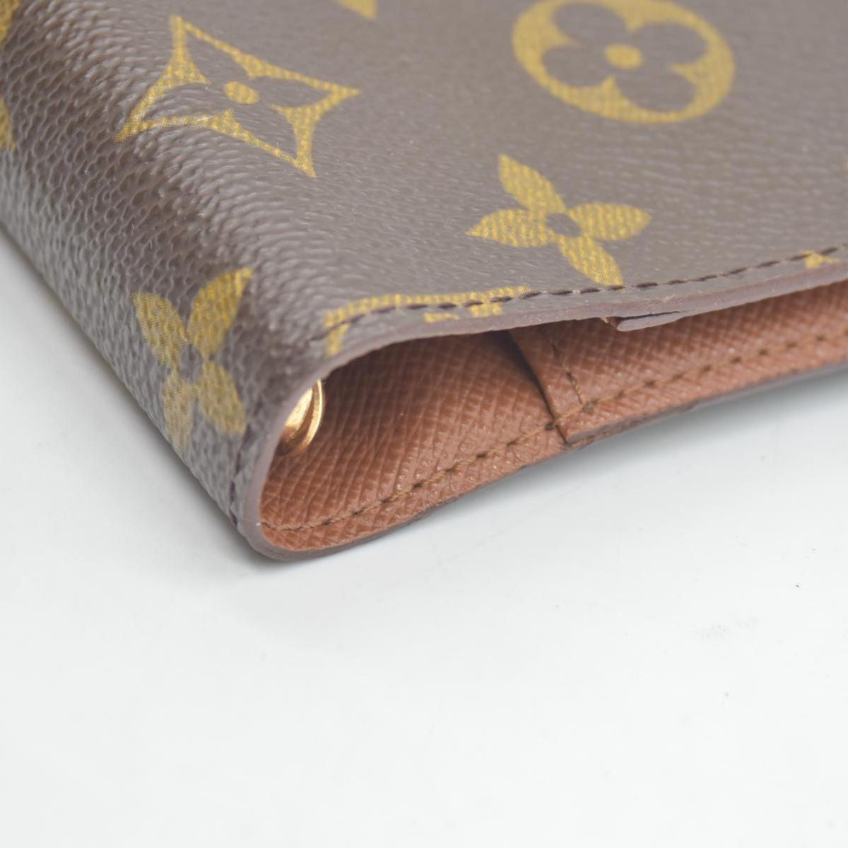 $505 LOUIS VUITTON Monogram  Agenda PM Day Planner Notebook Cover CONSIGNMENT