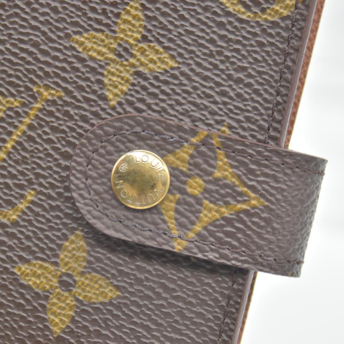 $505 LOUIS VUITTON Monogram  Agenda PM Day Planner Notebook Cover CONSIGNMENT