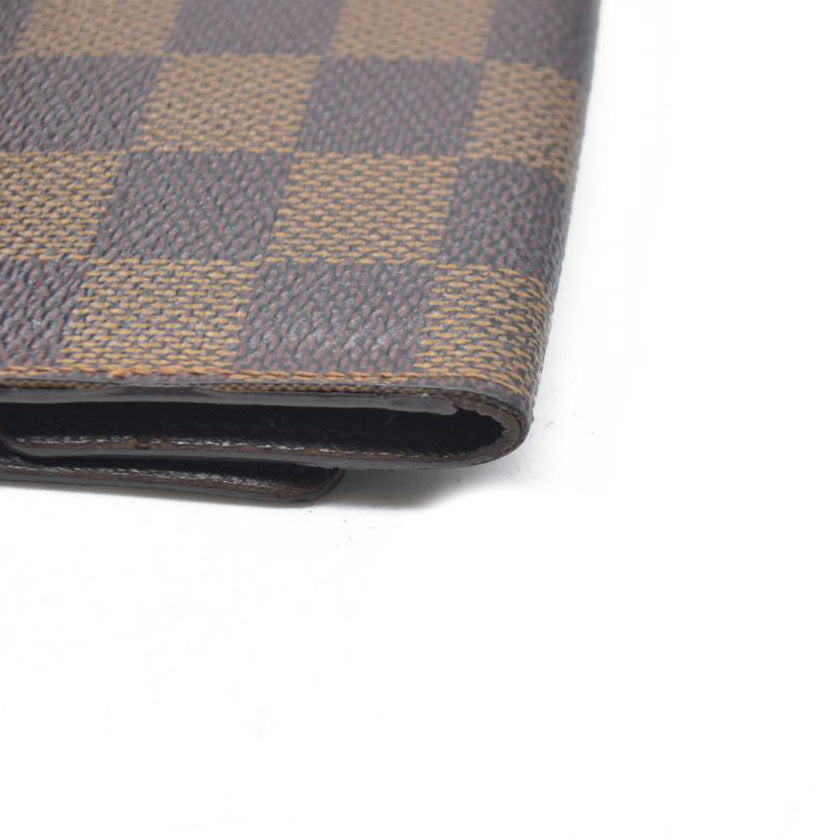 AUCTION $345 Louis Vuitton Damier Multicles 6 Ring Key Case Brown CT1011