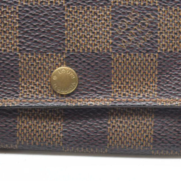 AUCTION $345 Louis Vuitton Damier Multicles 6 Ring Key Case Brown CT1011