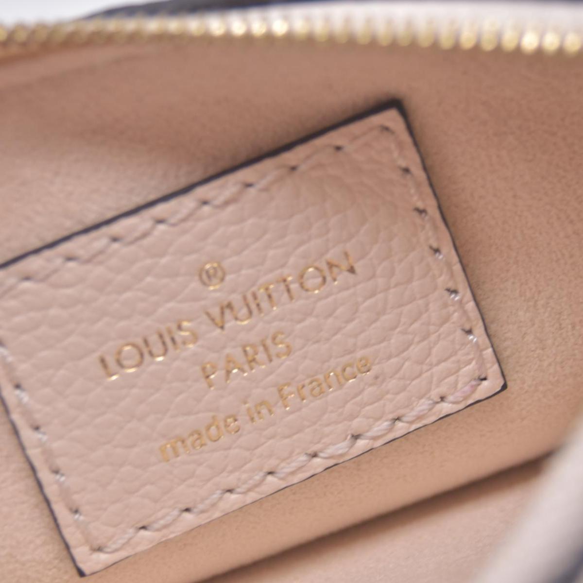 $650 Louis Vuitton Key Pouch S Empreinte Cream CONSIGNMENT