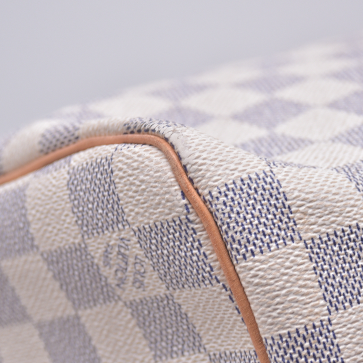 $1440 Louis Vuitton 2008 Damier Azur Keepall 50 MB2078 10021299