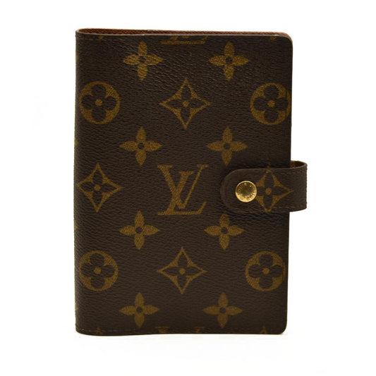 Louis Vuitton  Monogram Small Ring Agenda CA0979
