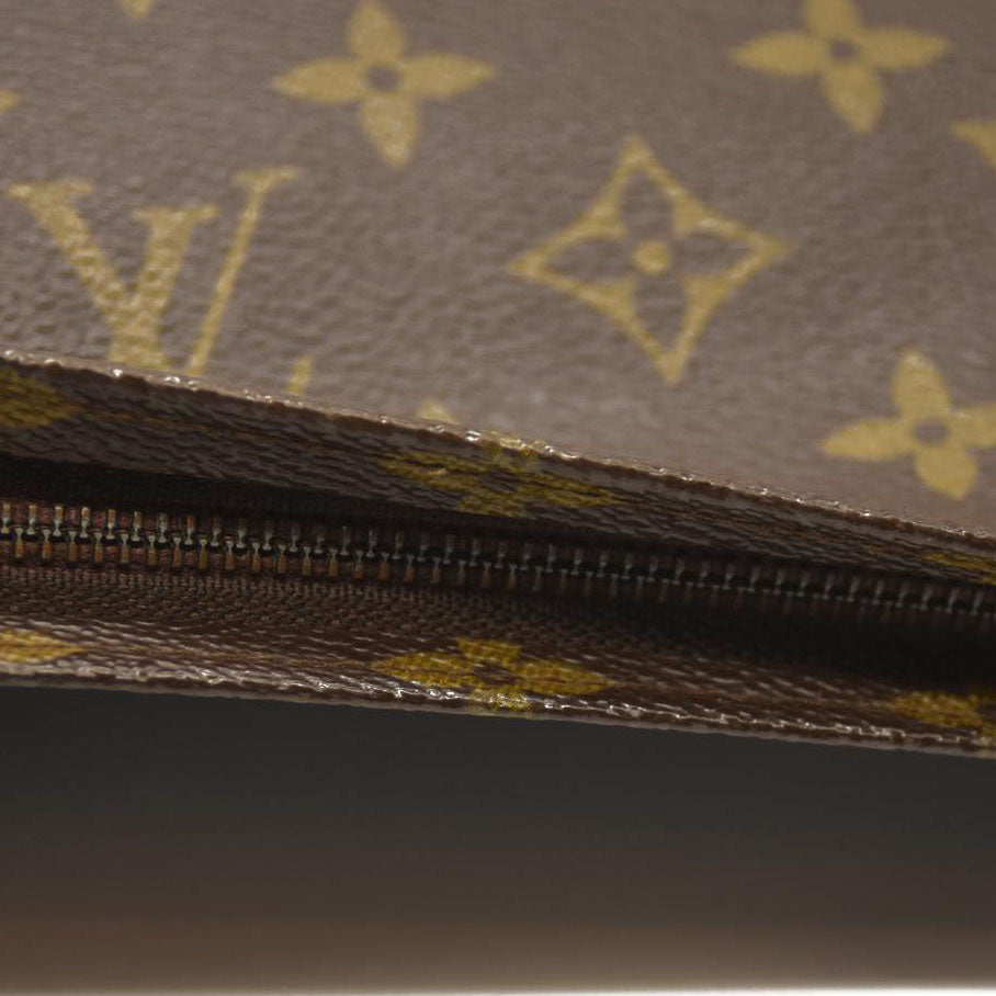 Louis Vuitton  Monogram Toiletry Pouch 26 843 Brown Interior