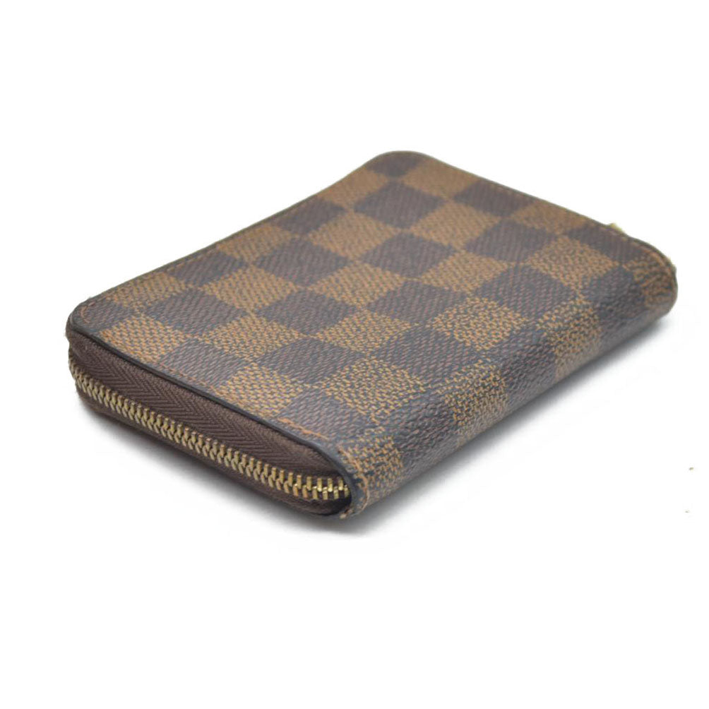 $545 Louis Vuitton Damier Ebene Zippy Coin Purse AUCTION