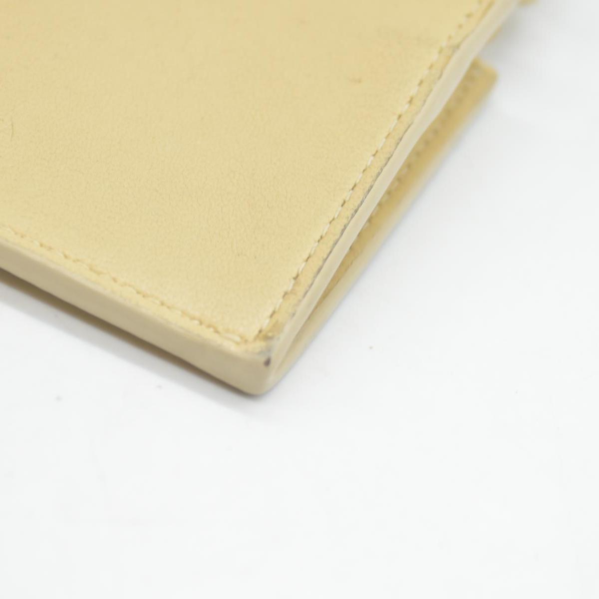 $650 Bottega Veneta Cassette Key Pouch Beige CONSIGNMENT