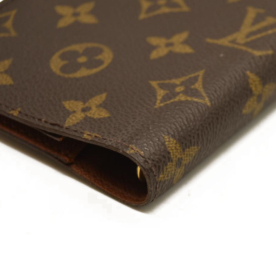 Louis Vuitton  Monogram Small Ring Agenda CA0979