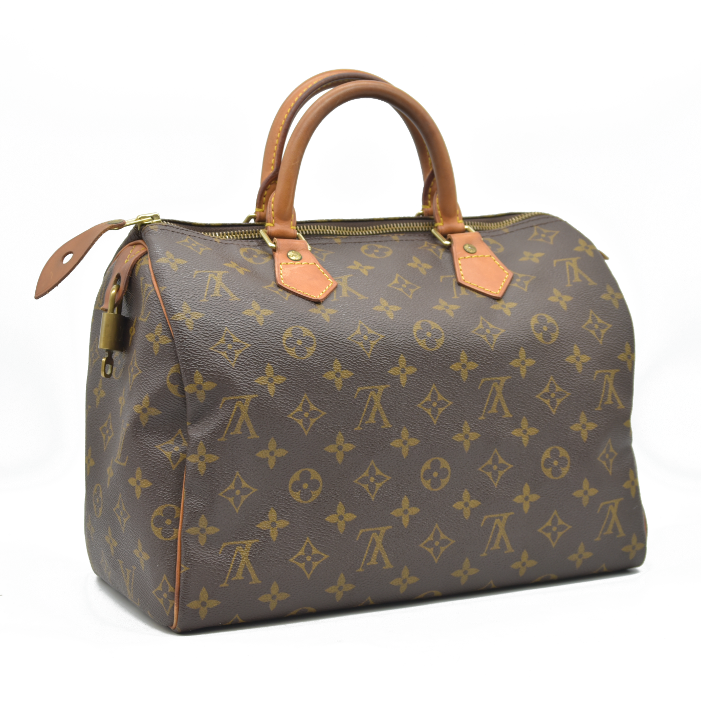 $1550 Louis Vuitton Monogram Speedy 30 SP0959 1999