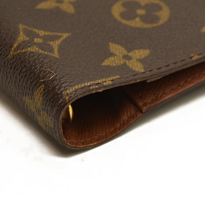 Louis Vuitton  Monogram Small Ring Agenda CA0979