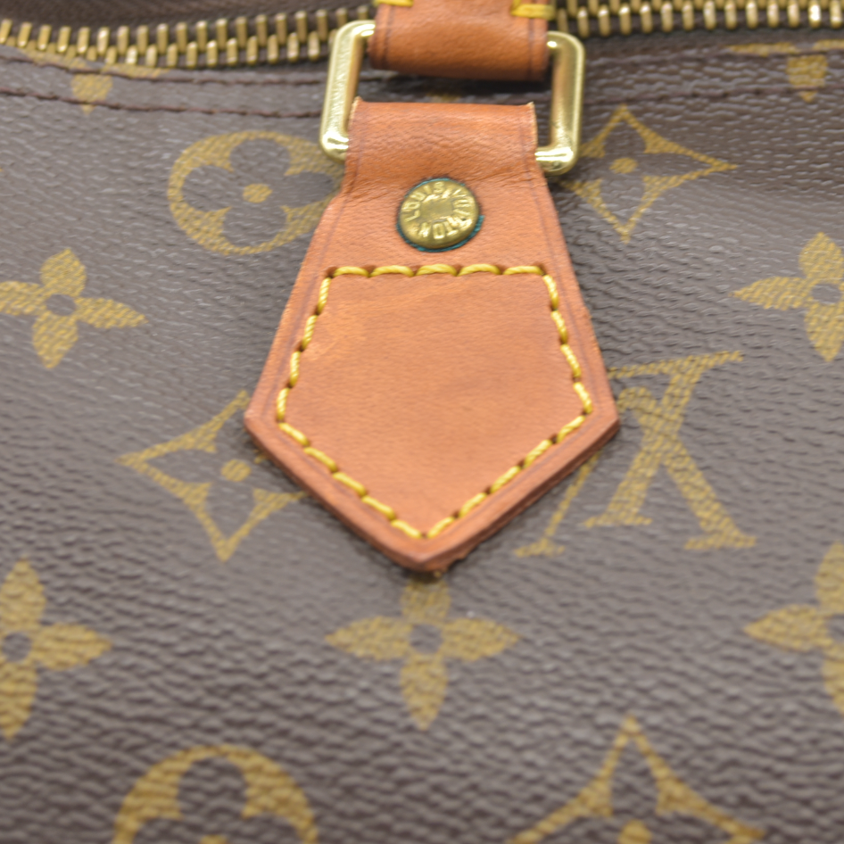 $1550 Louis Vuitton Monogram Speedy 30 SP0959 1999
