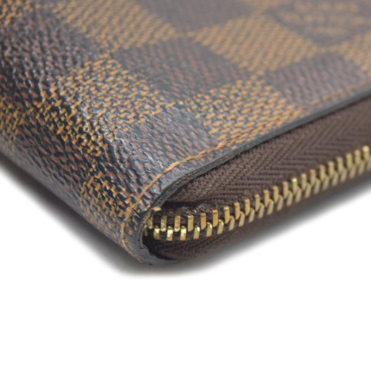 $545 Louis Vuitton Damier Ebene Zippy Coin Purse AUCTION