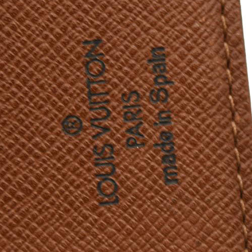 Louis Vuitton  Monogram Small Ring Agenda CA0979