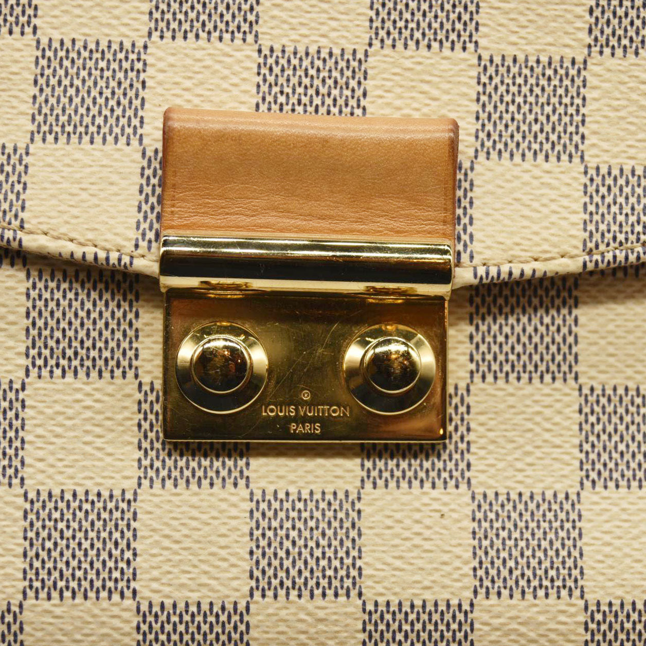 LOUIS VUITTON Damier Azur Croisette TR0188