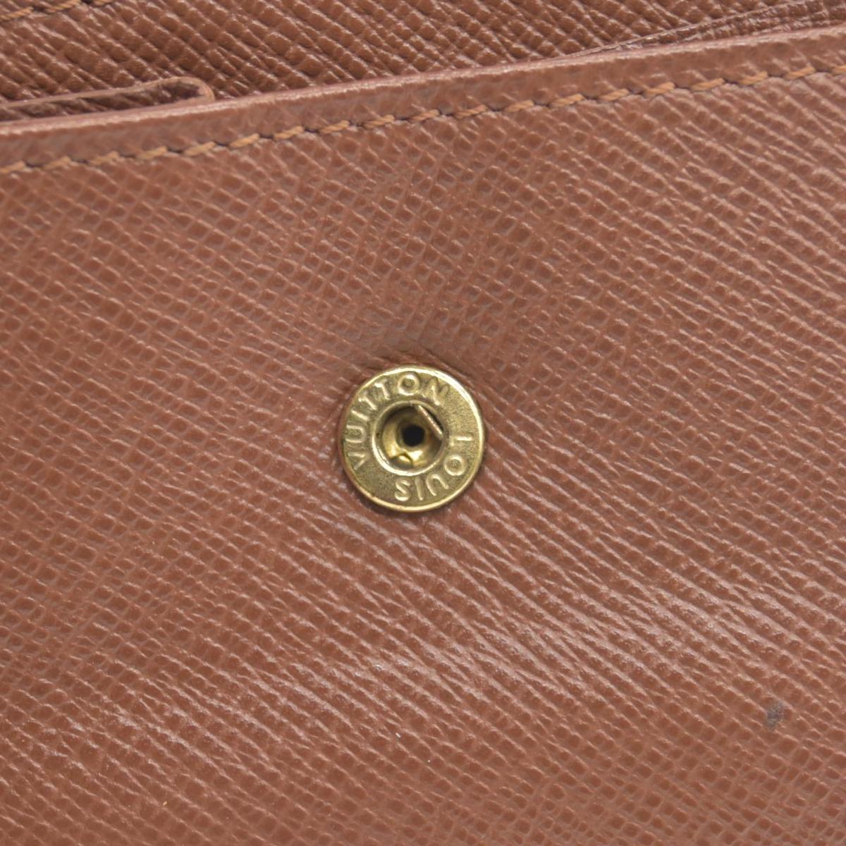 $535 2003 Louis Vuitton monogram Marco bifold wallet CONSIGNMENT CT0093