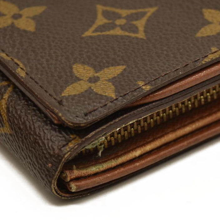 Louis Vuitton  Monogram Porte-Monnaie Billets Tresor Wallet MI0926