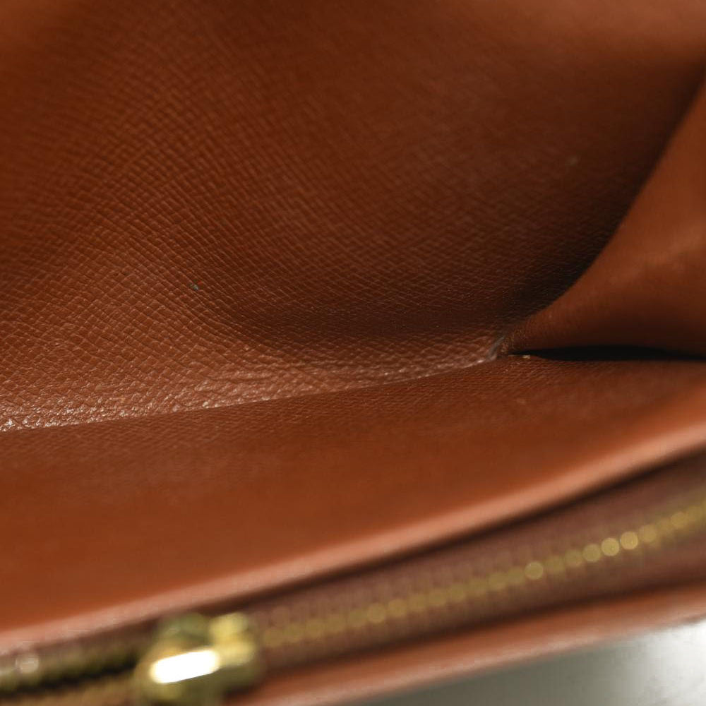 Louis Vuitton  Monogram Porte-Monnaie Billets Tresor Wallet MI0926