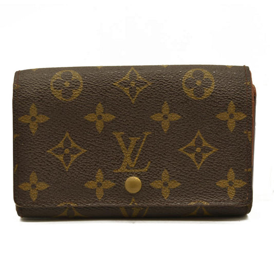 Louis Vuitton  Monogram Porte-Monnaie Billets Tresor Wallet CA0958