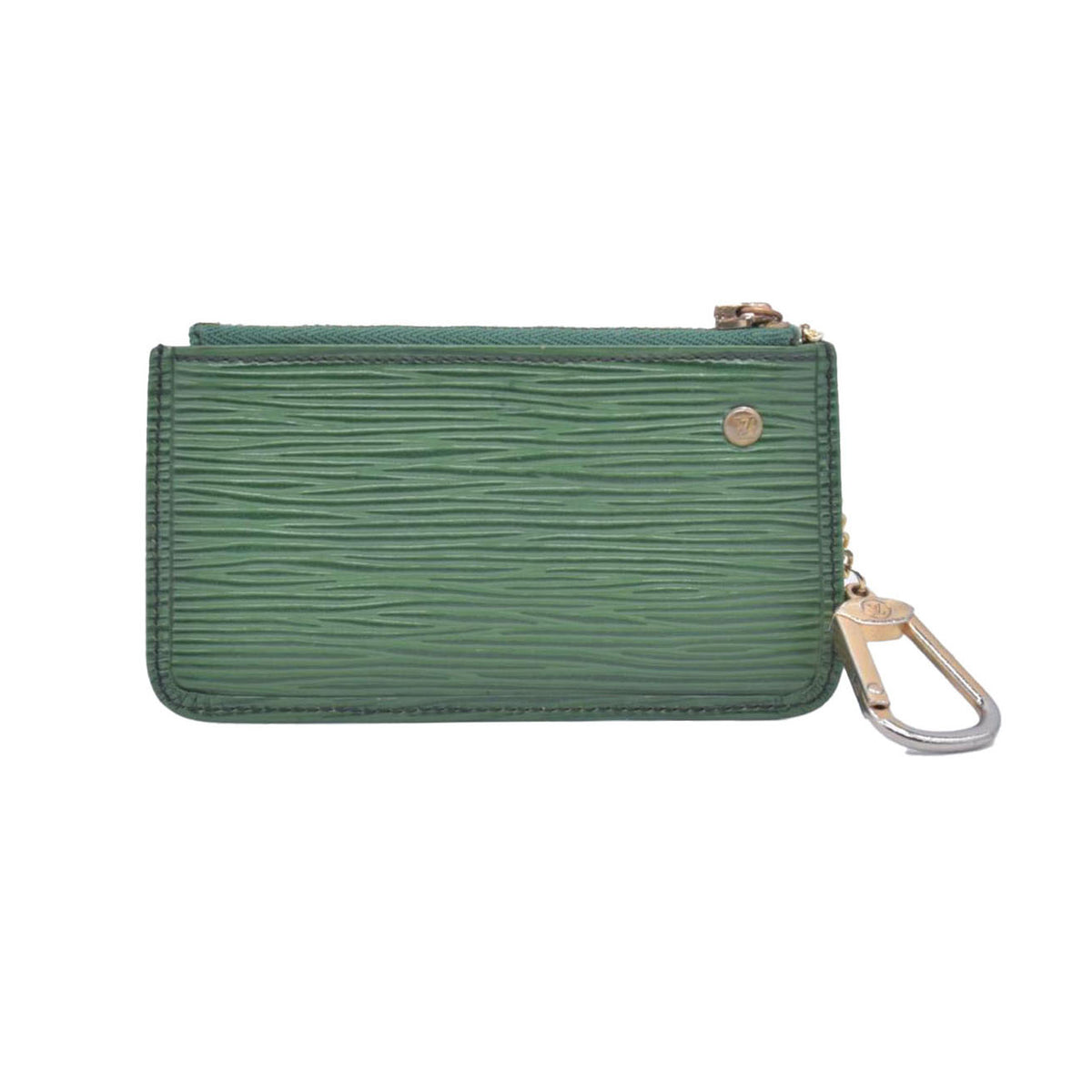 Louis Vuitton Epi Pochette Cles Green CONSIGNMENT