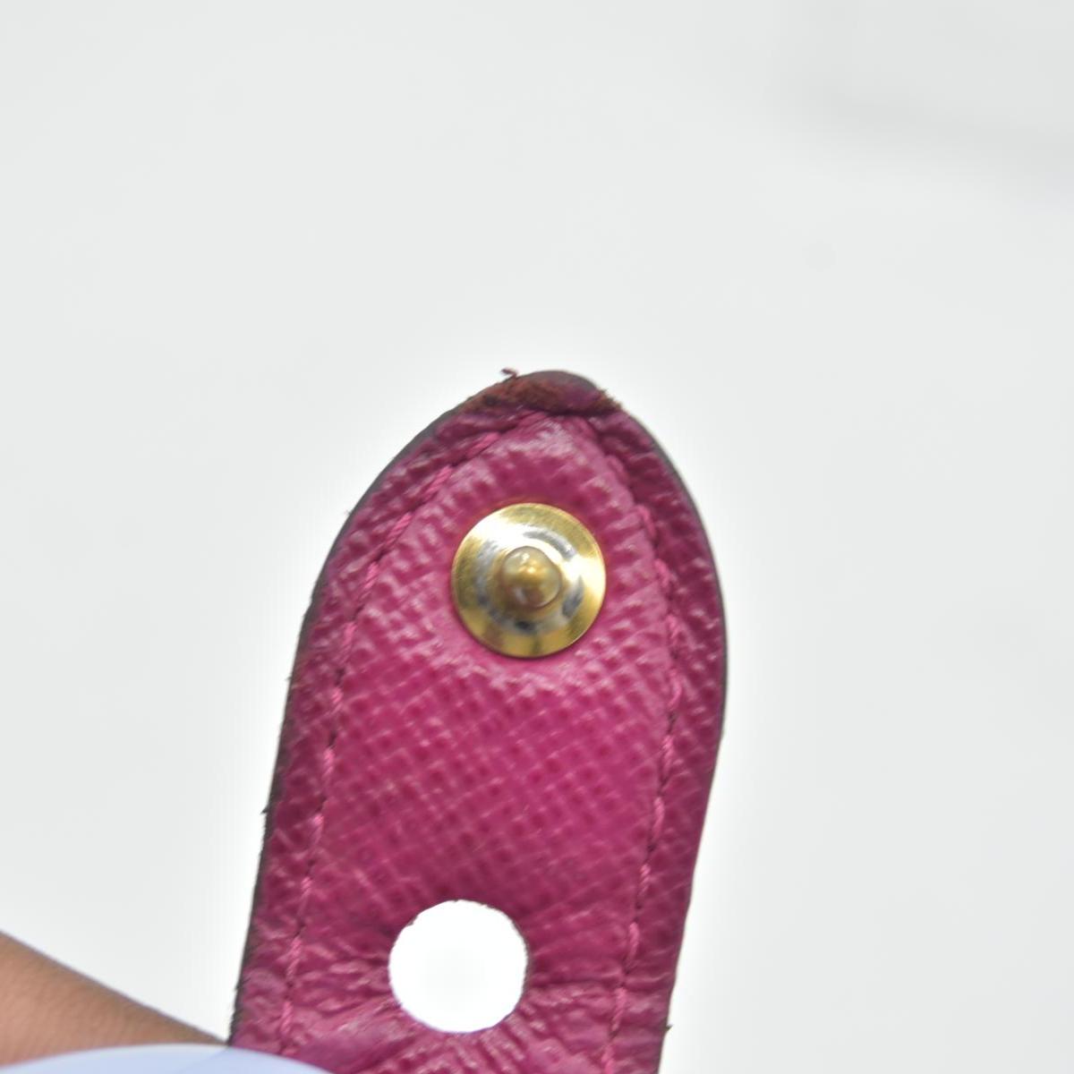 $640 2006 Louis Vuitton Monogram Perforated Compact Zipped Wallet Fuchsia CONSIGNMENT