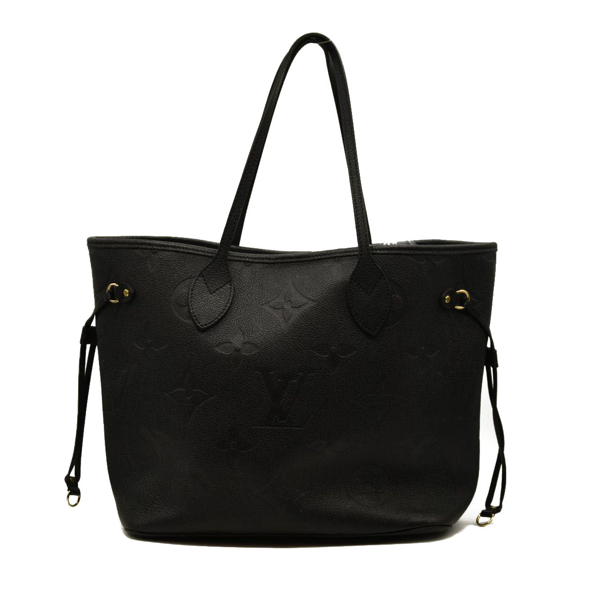 LOUIS VUITTON  Empreinte Monogram Giant Neverfull MM Black