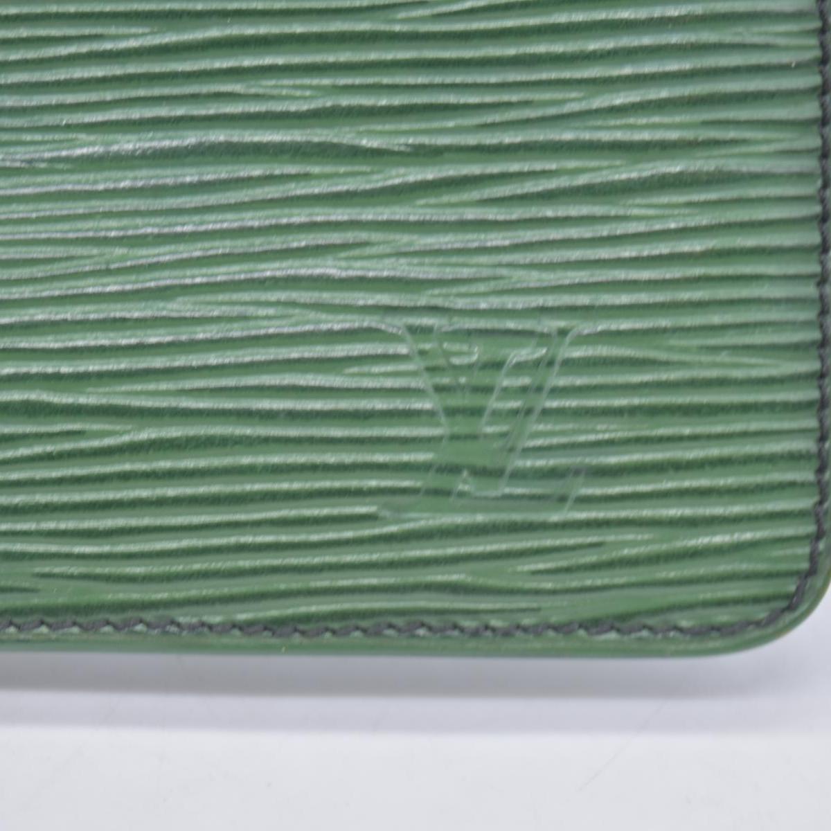 Louis Vuitton Epi Pochette Cles Green CONSIGNMENT