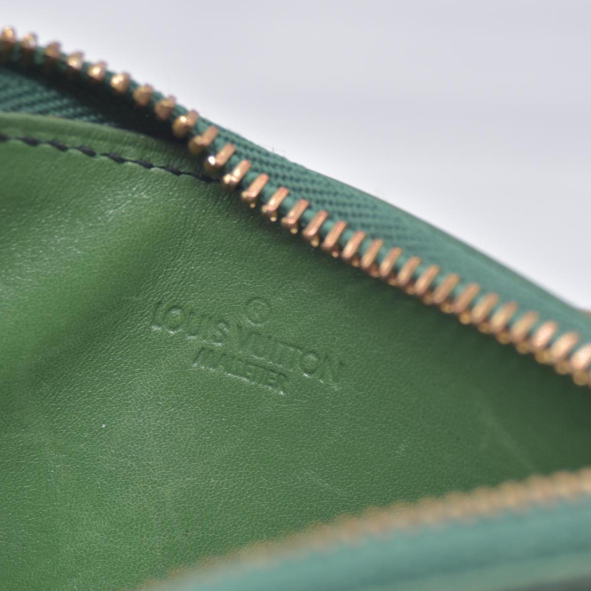 Louis Vuitton Epi Pochette Cles Green CONSIGNMENT
