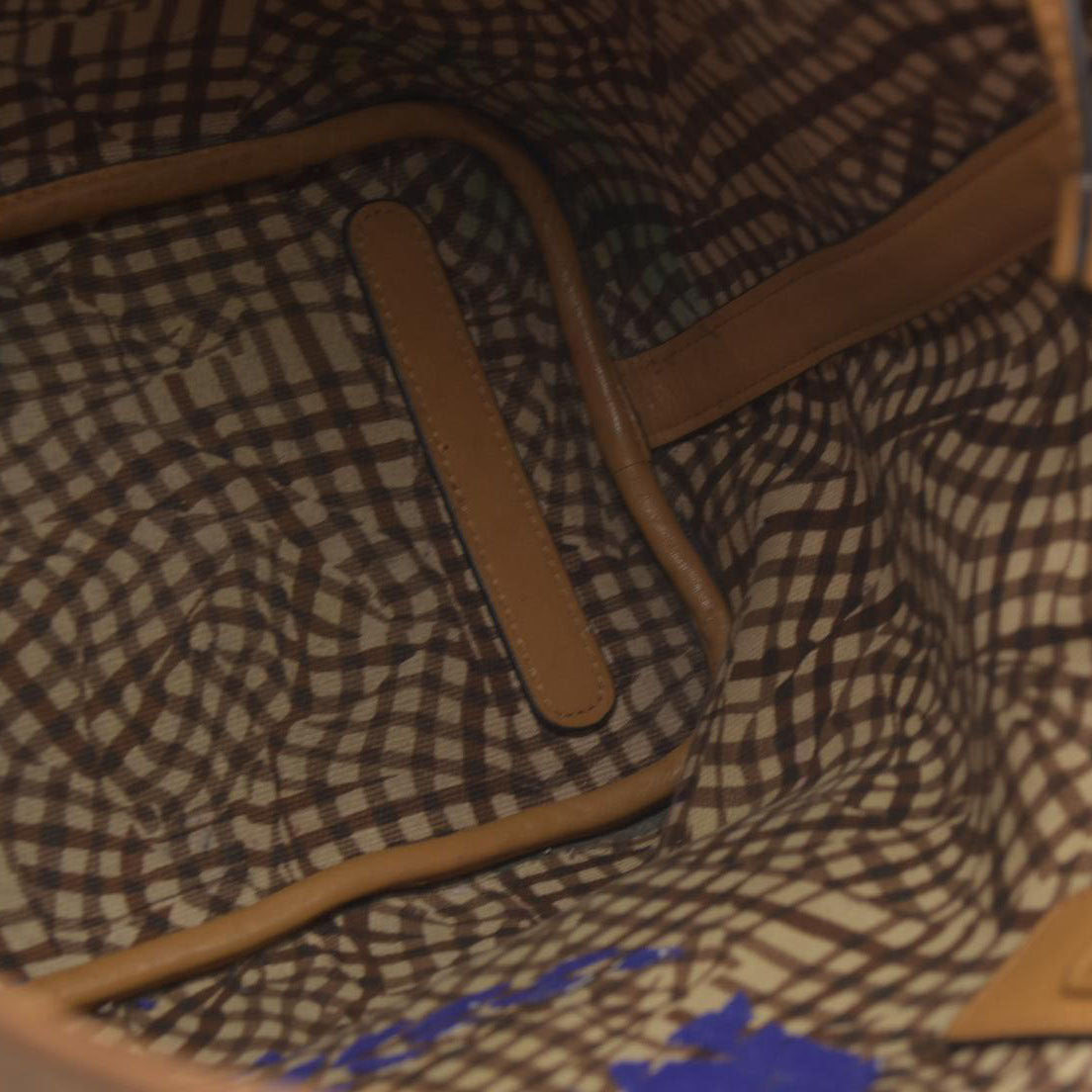 $770 MCM Tote Brown Cognac Liz Reversible Tote