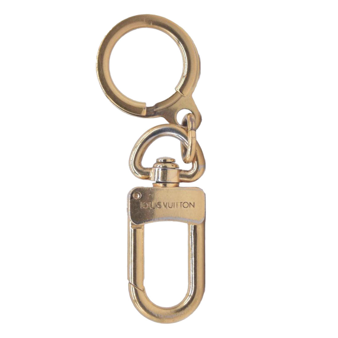 $330 Louis Vuitton Gold Key Chain Charm CONSIGNMENT