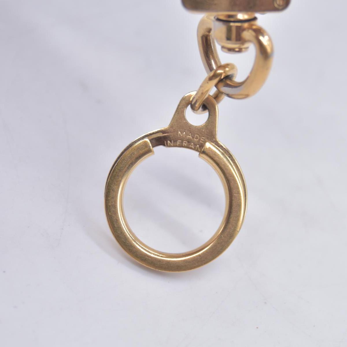 $330 Louis Vuitton Gold Key Chain Charm CONSIGNMENT
