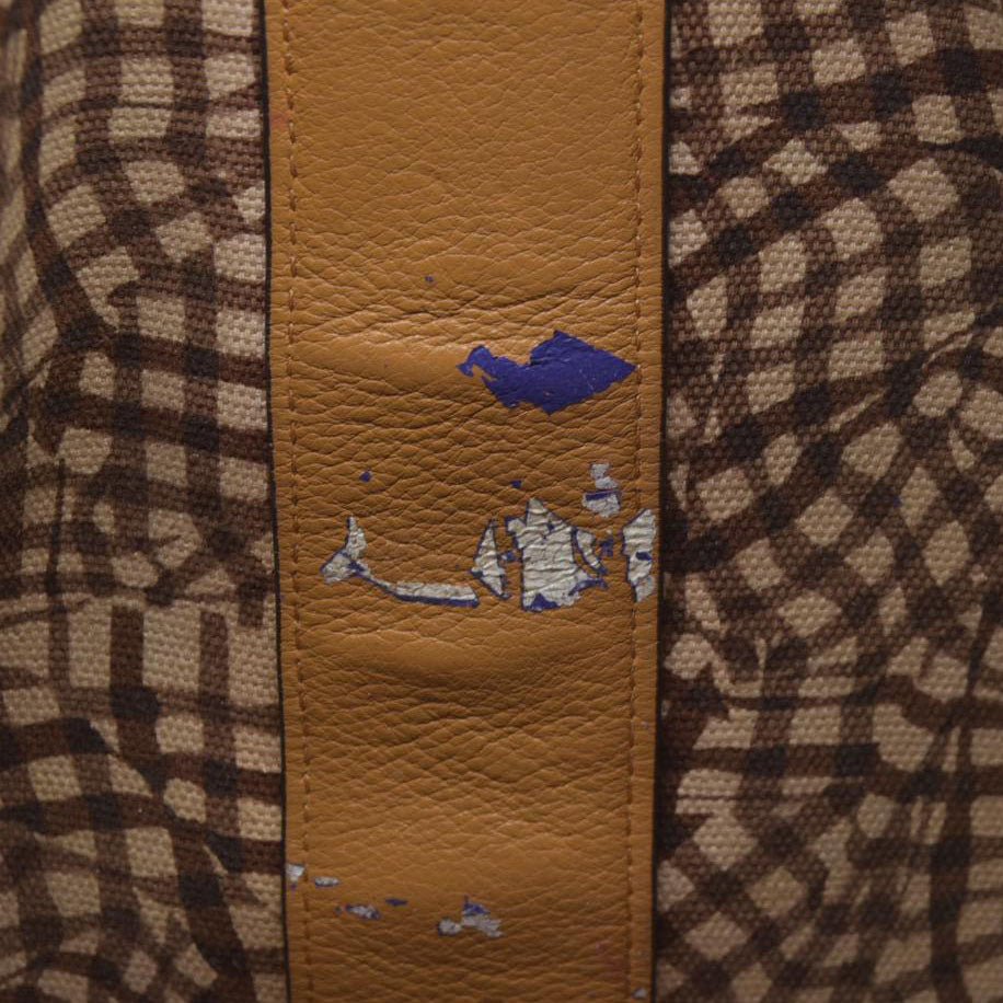 $770 MCM Tote Brown Cognac Liz Reversible Tote