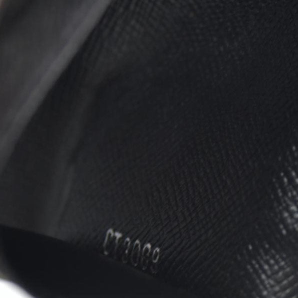 AUCTION $345 Louis Vuitton Damier Graphite Multicles 6 Ring Key Case Black CT3009